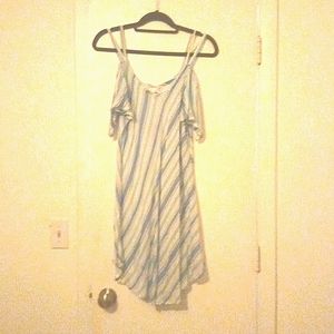 Cold shoulder dress/ beach cover up